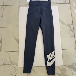 Nike Womens Small Dark Blue Leggings